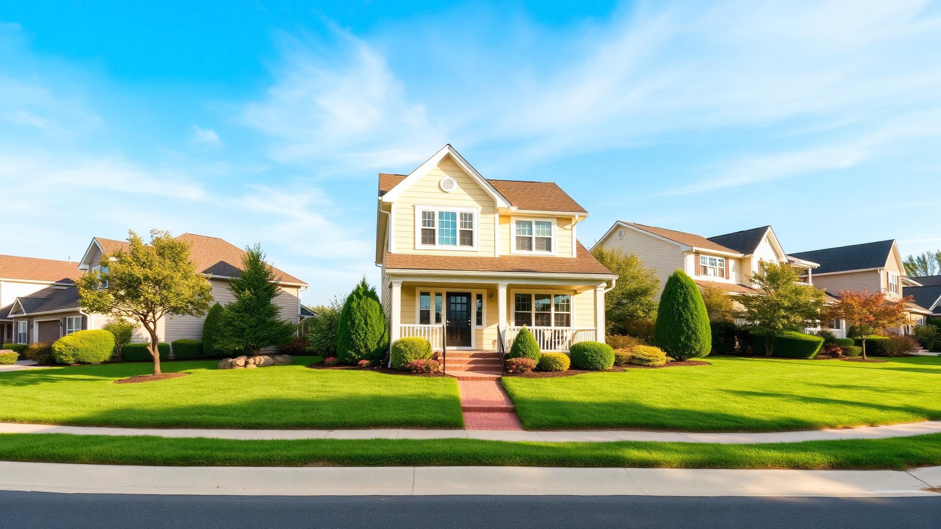 A charming suburban home